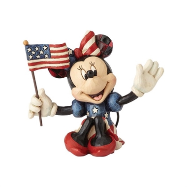 Disney Traditions - Patriotic Minnie H: 9cm.